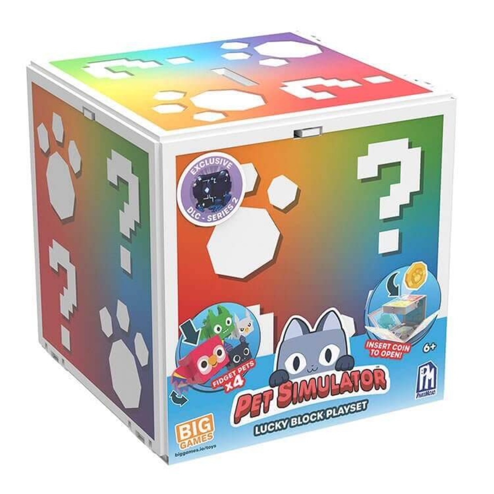 Brand New!!! Pet Simulator Series 2 Lucky Block Playset